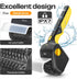 360 8V 700r/min Battery Operated Grill Cleaner PURAMI Wireless Outdoor Rotating Electric Grill Brush, Rechargeable