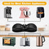 Cord Organizer for Kitchen Appliances, 8 Pack Black Cord Wrapper, Holder, Must-Have Kitchen Gadgets for Small Appliances