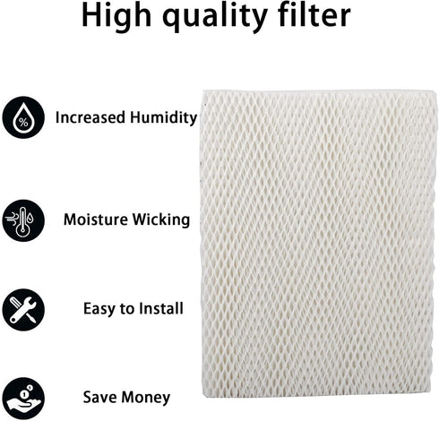 HIFROM 1Pack Replacement Humidifier Wick Filters Water Panel Filter BAYPAD02A1310A for Trane THUMD300ABA00B