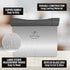 Zulay Premium Stainless Steel Bench Scraper & Chopper, Multi-purpose Dough Cutter with Easy to Read Etched Markings