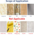 12 Pcs Shower Caddy Adhesive Hooks Replacement Storage Shelf Basket Strips Hook/No Drilling Strong Adhesive