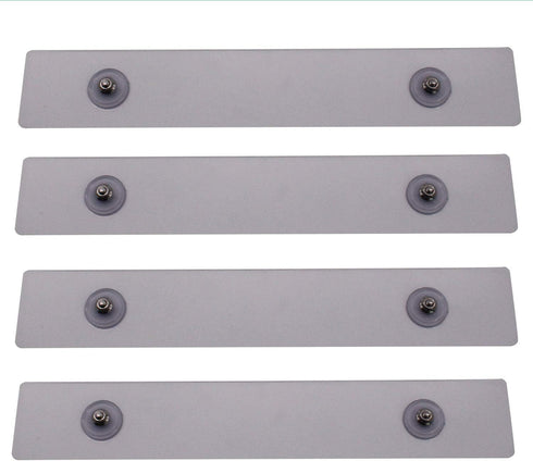 evron Shelf,Set 4 Self-Adhesive Stickers Corner Mounting of (Clear Tapes, Shelf not Included)