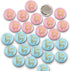 Gender Reveal Button Pins, 50 Pcs Team Boy Girl Button Pins for Baby Shower Party Favors