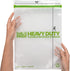 Smelly Proof REUSABLE STORAGE BAGS, Extra Large Heavy Duty Ziplock Freezer Bags, 2-Gallon, CLEAR, 5-mils - 5pk
