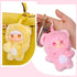 Yooki Cute Plush Pendant Blind Box,Random Vinyl Dolls Surprise Birthday Gifts,Single Mystery Box-Take A Bite of Bear