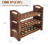 3 Countertop 36 3 Wooden Egg Holder Layer Fresh Egg Rack Holders Stackable Quail Egg Sorter Storage Trays Organizer