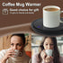 Desk Candle & Coffee Warmer with Auto Shut Off Feature