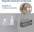 12 Pcs Shower Caddy Adhesive Hooks Replacement Storage Shelf Basket Strips Hook/No Drilling Strong Adhesive