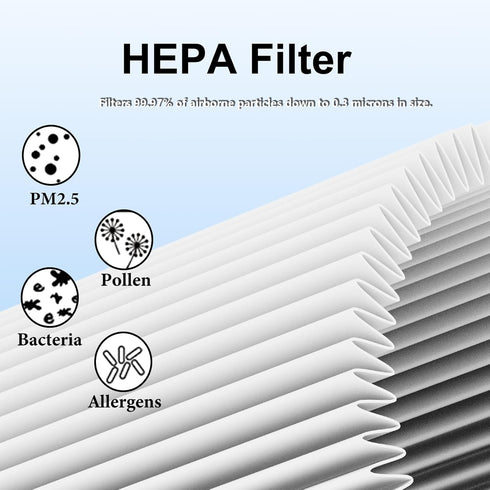 Filter Replacement 2 Pack Compatible with Afloia and MORENTO KILO, KILOPRO Air Purifiers