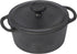 GoodCook Pre-Seasoned Cast Iron Mini Dutch Oven, Black