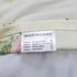 FADFAY Farmhouse Style Pillowcases, Pink Rosetta Printed Gold with Green Plaid, 100% Cotton Vintage Lace Ruffles