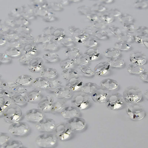 ZKC 4.5mm 10000PCS Clear Crystal Acrylic Diamond Vase Fillers - Beads for Wedding Centerpiece Decorations