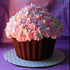 Tosnail Non-stick Giant Cupcake Pan - Jumbo Muffin Mold for Birthday Party