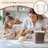 Set 2 (2.5L/2.6Qt), Sets ComSaf Brown Sugar Container of Airtight Food Storage Containers with Lids and Terra Cotta