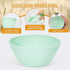 Silicone Banneton, Sourdough Bread Baskets (Set of 6, 5 Inch), Round Proofing Bread Bowls with Starter Kit, Bread Making Baking Supplies by Cecnamt