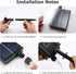 ZPSHYD 8 Pack (3V) Solar Battery Box for LED String Lights, Outdoor String Lights Control Panel with DC Charging Remote
