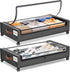 Yecaye Under Bed Storage with Wheels, 2Pack Under Bed Storage Containers, Underbed