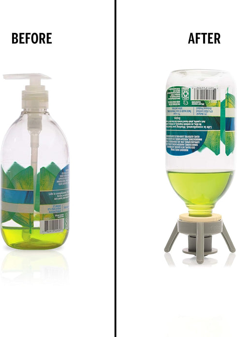 Flip-It! Bottle Emptying Kit – 6 Bottle Pack, Fits Most Plastic Bottles, Pastel Color Edition