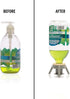 Flip-It! Bottle Emptying Kit – 6 Bottle Pack, Fits Most Plastic Bottles, Pastel Color Edition