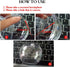 25 Set 50 Pieces Christmas Clear Plastic Fillable Ornaments, DIY Bath Bomb Mold, Acrylic Balls for Wedding Party Decor