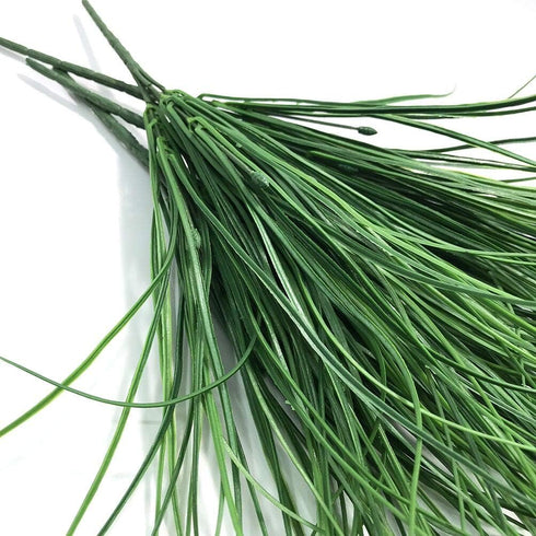 4pcs Artificial Fake Grass Plants Flowers, Faux Plastic Wheat Grass Outdoor UV Resistant Greenery Shrubs for Wedding