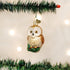Old World Christmas Ornaments, Owls Glass Blown Ornaments for Christmas Tree