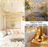 50 suddus Globe String Lights Bedroom, Led Fairy Lights Plug in, Indoor String Lights for Classroom, Christmas