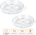 Lazy Susan Condiments Organizer, Spice Rack Storage Turntable for Cabinet, Fridge, Countertop, Pantry, Bathroom, Round