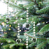KESOCORAY 100 Pack Hanging Crystals - Clear Acrylic Prisms Pendant Ornaments for Christmas Tree, Centerpieces