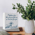 GXLPO 5 5 Inch Christian Nursery Decor Bible Verse Ocean Beach Nursery Decorations for Home Kids Boys Bedroom Ocean