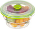 Restaurantware-Fresh Hero 16 Ounce Storage Containers - Durable Airtight Food Containers, Green Silicone