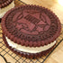 2Pcs Giant Sandwich Oreo Big Cookie Cake Pan, 9 Inch Rock Star Bread Baking Silicone Mold (Set of 2)