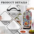 Boho Floral Blender Dust Cover, Anti Fingerprint Polyester Cover for Stand Mixer or Coffee Maker, Stain Resistant