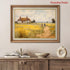 JCSMHVLA Natural Rustic Wall Art, Spring Landscape Prints Country Wildflower Canvas Artwork No Frame