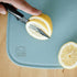 Chef Craft Select Blue Wheat Straw Cutting Board and Knife Set, 10 inch x 7.5 inch