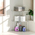 3 9.5x9.5x15.7 Inch, Countertop Sezanrpt Tier Acrylic Corner Shelf Organizer Storage Transparent Corner Shelf