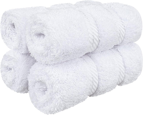 American Soft Linen Luxury Washcloths for Bathroom, 600 GSM 100% Cotton 4
