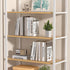 4-Piece, VFINE Withe Bookend Tree Design Bookends for Shelves, Metal Book Ends for Desk, Decoration Stylish Bookshelf