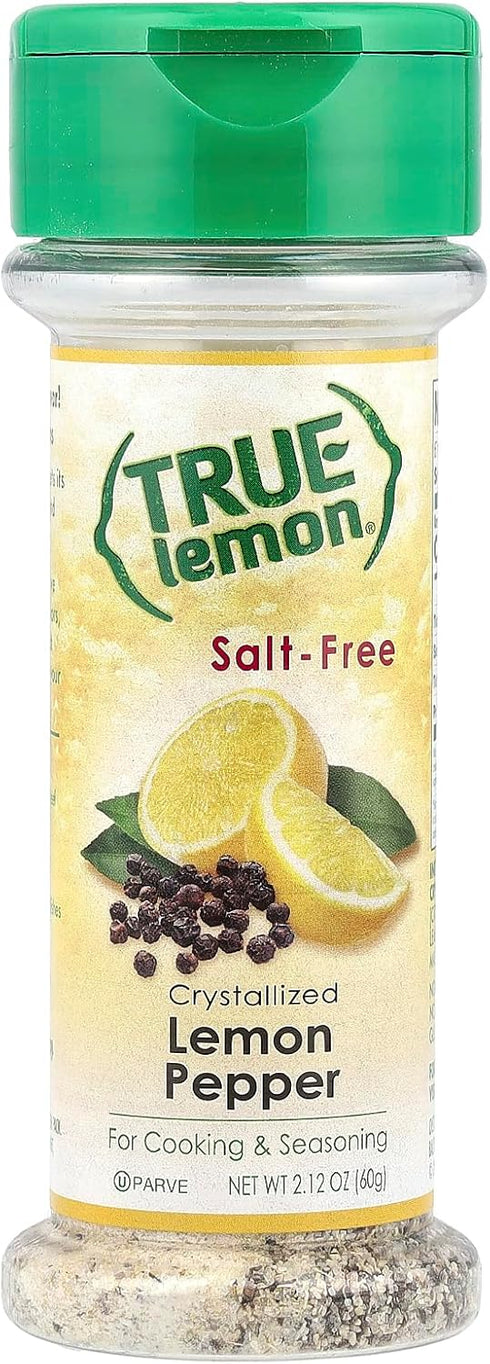 TRUE CITRUS Lemon Pepper Shaker, 0.05 Pound