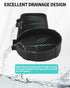 AMAZYC-US 2-in-1 Upgraded Silicone Sponge & Soap Holder with Extra Tray, Auto-Drain Organizer for Kitchen & Bathroom