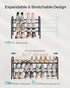 2 15 Closet, SONGMICS Expandable Shoe Rack, Tier Shoe Rack Shelf, Adjustable Shoe Organizer Storage for Pairs of Shoes