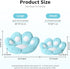 31.4 27.5 inch Ditucu Cat Paw Cushion Kawaii Chair Cushions x Cute Stuff Seat Pad Comfy Lazy Sofa Office Floor Pillow
