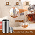 1500ml Set HIWARE Glass Teapot with Removable Infuser, Stovetop Safe Tea Kettle, Blooming and Loose Leaf Tea Maker
