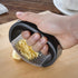 Garlic Press Rocker, Professional Stainless Steel Ginger Squeezer Kitchen Tool, Rust Proof, Dishwasher Safe, GP003