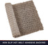 Walensee Non Slip Bathroom Rug (32x20 Inch, Taupe) - Water Absorbent, Soft Shaggy Chenille, Machine Washable Bath Mat