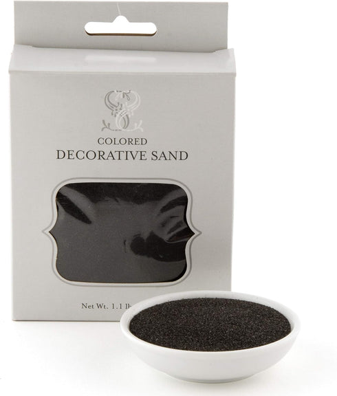 Weddingstar Deep Black Crystalline Quartz Sand, 1.1 lb