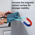 AIDILI 2 Pack Magnetic Paper Towel Holder with Shelf - Strong Magnetic Spice Rack for Refrigerator Fridge RV(Wall Mount