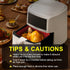 Large Silicone Air Fryer Liners, 5-9 QT, 9.6 Inch Reusable Baking Tray, 2 Pack