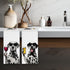 Set 2, Decor(16x24Inch) Dalmatian Gifts Wine Kitchen Towels of Gifts for Dalmatian Dog Wine Lovers Decorative Hand Dish