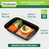 Freshware Meal Prep Containers, 50 Pack 1 Compartment with Lids, BPA Free Food Storage Bento Box